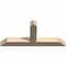 Ekena Millwork Portland Smooth Timber Gable Bracket, Douglas Fir, 36"W x 16"H x 3 1/2"D x 3 1/2"F, 11/12 Pitch GBW036X16X0404POR00SDF - alternate 5